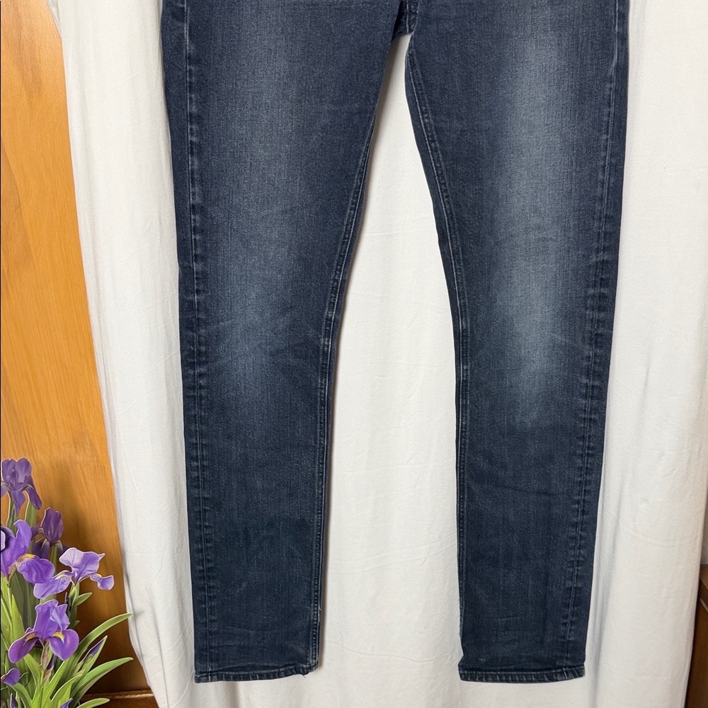 Nudie Jeans Men's Grim Tim Dark Blue Jeans Size 30x32 - Picture 3 of 10